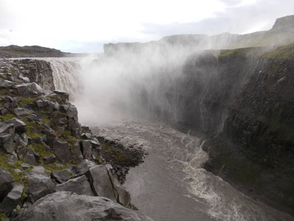 Icelandic stunning waterfall