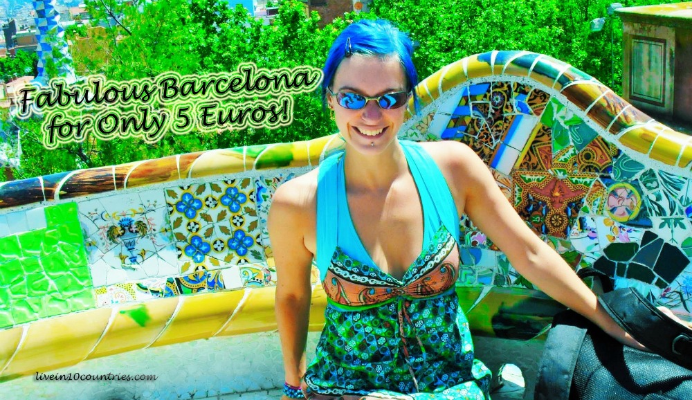 Parc Guell Barcelona Things to do for 5 euros