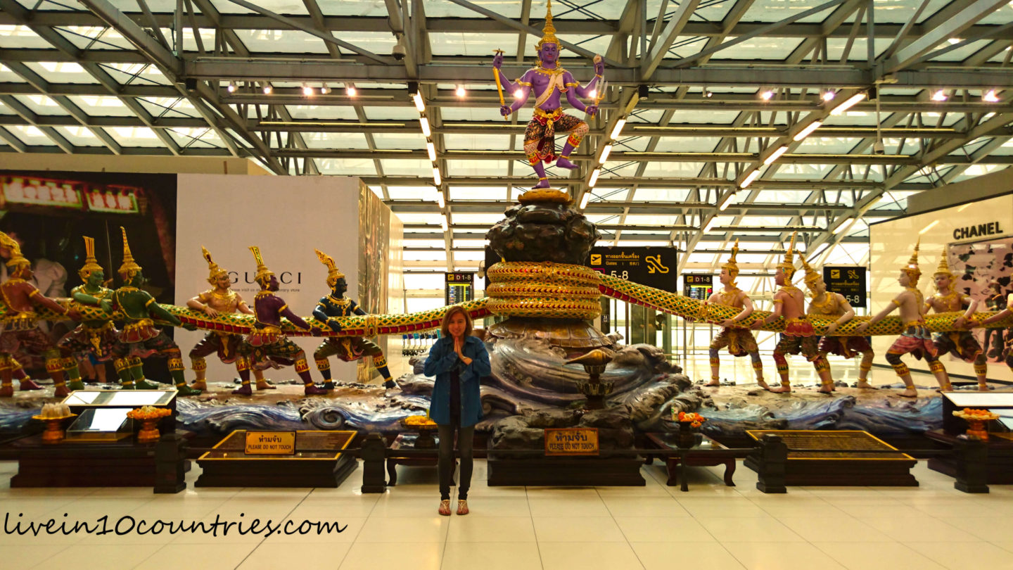 Inside Suvarnabhumi Airport - Bangkok layover tour guide