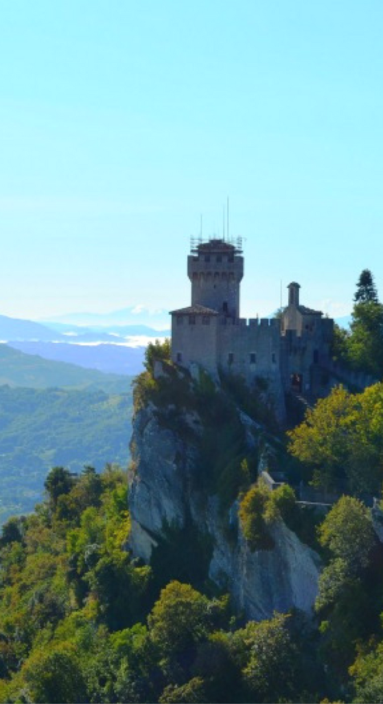 Pinterest pin - how to get to San Marino