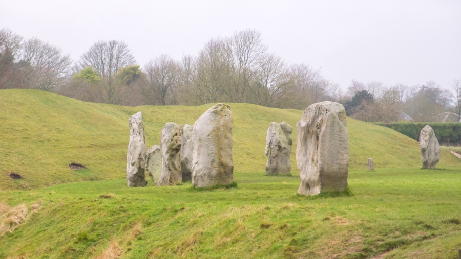 Avebury stone circle in the UK