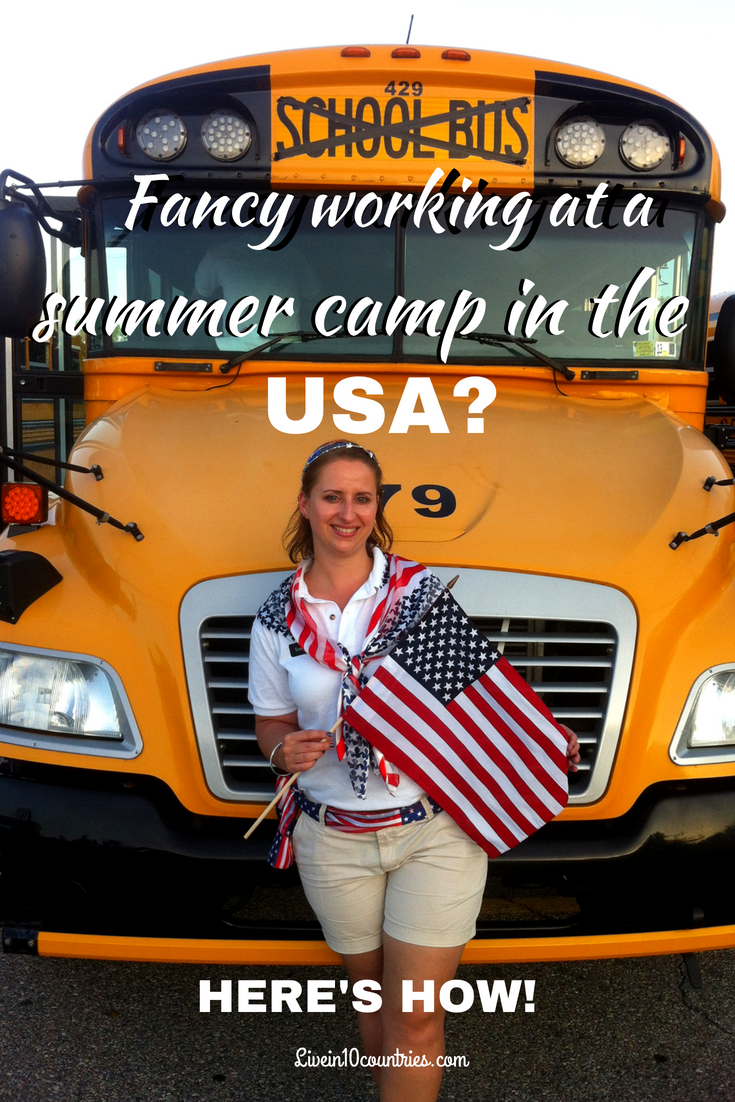 How to get the J1 American working holiday visa and work at a summer camp