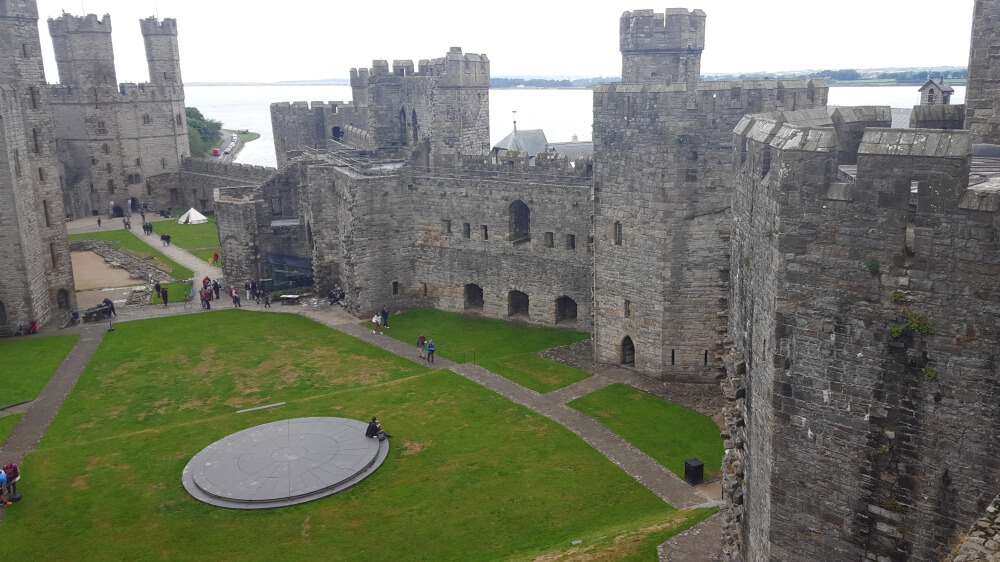 Caernarfon Castle on your 3 day Wales tour