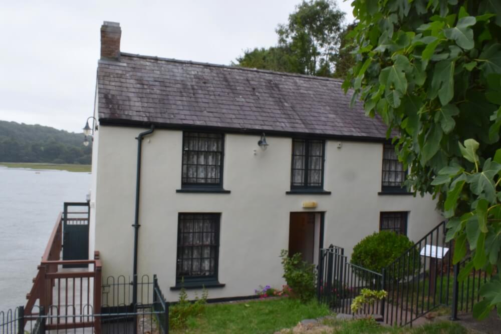 Dylan Thomas' boathouse Laugharne on your 3 day Wales tour