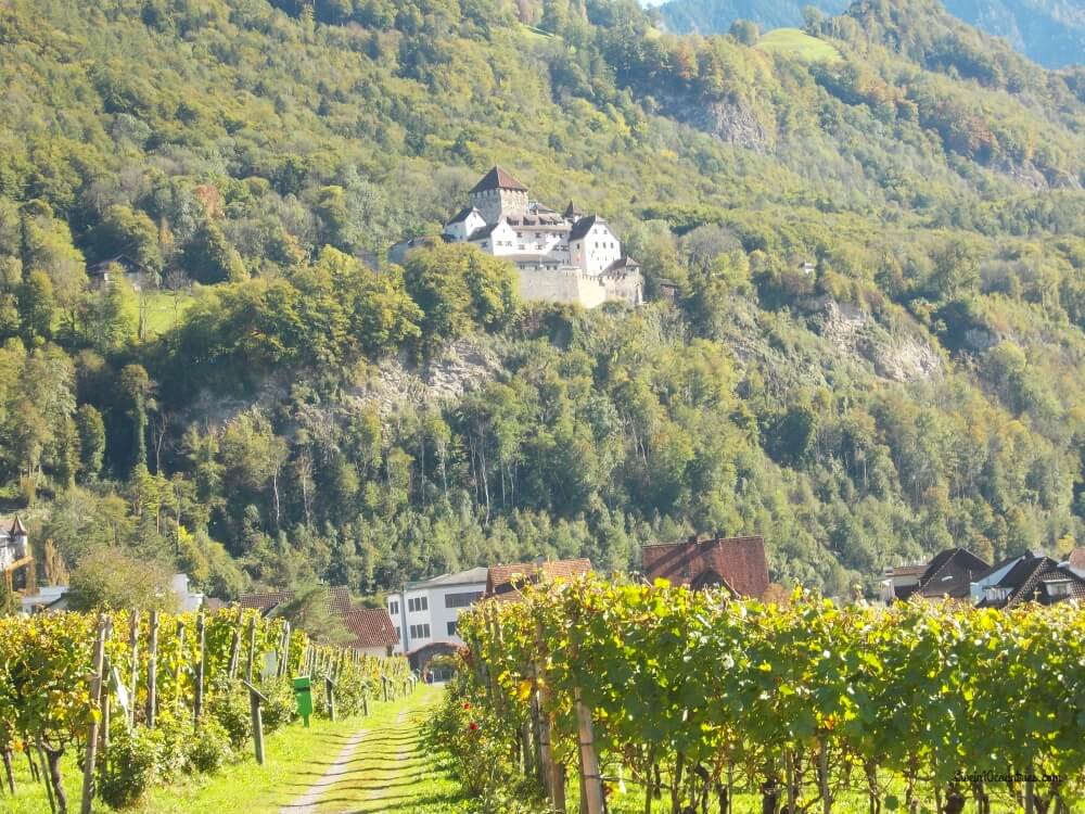 View of Vaduz Castle Liechtenstein