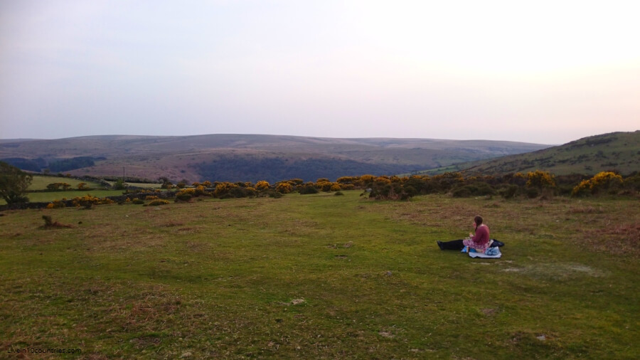 Weekend in Devon Dartmoor picnic