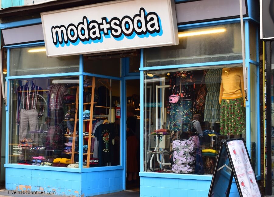 Moda and Soda - vintage shopping Brighton