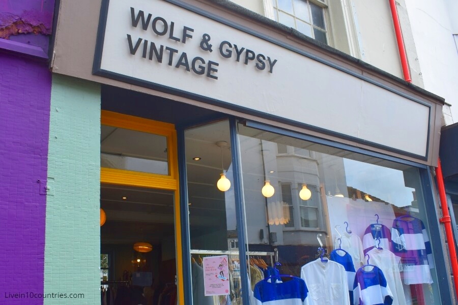 Wolf and Gypsy - vintage shopping Brighton