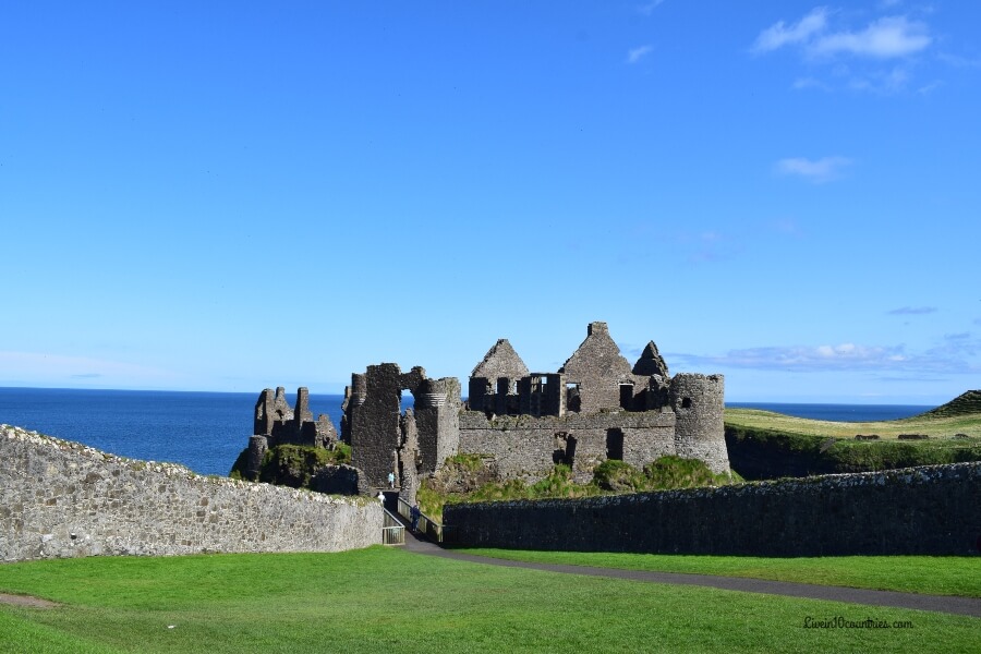 Dunluce Castle Northern Ireland 3 day itinerary